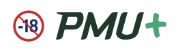 PMU+ — Jeu interdit aux mineurs